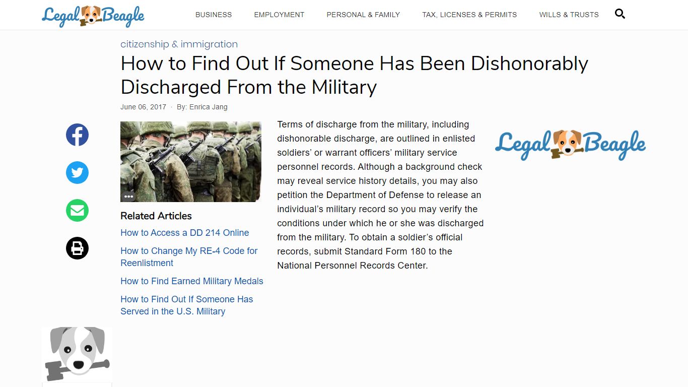 How to Find Out If Someone Has Been Dishonorably Discharged From the ...
